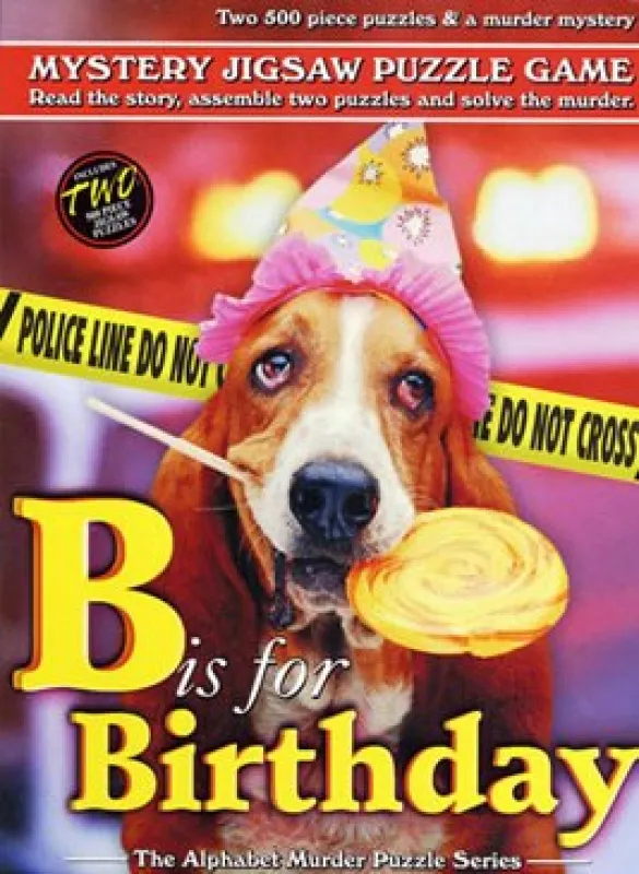 B is for Birthday - 2 x 500pc TDC Mystery Jigsaw Puzzle