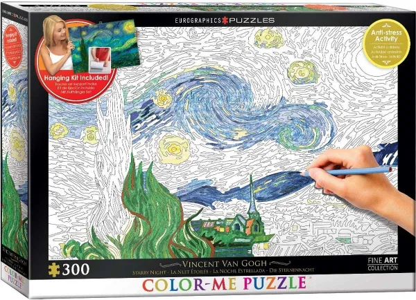 Van Gogh: Starry Night - 300pc Jigsaw Puzzle by Eurographics