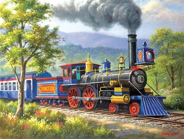 The Junction Express - 300pc Jigsaw Puzzle By Sunsout