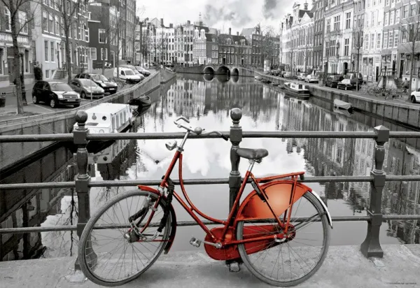 Amsterdam - 1000pc Miniature Jigsaw Puzzle by Educa