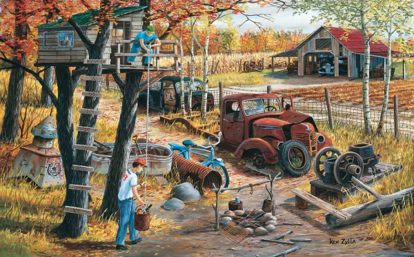 Base Camp - 300pc Jigsaw Puzzle by Sunsout