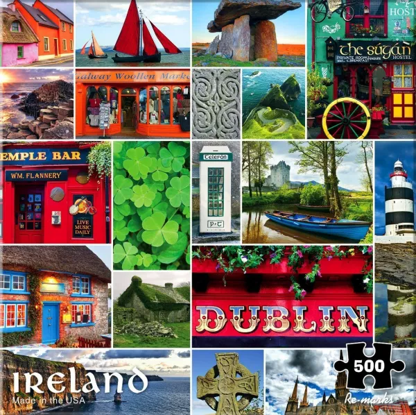 Ireland - 500pc Jigsaw Puzzle By Re-marks