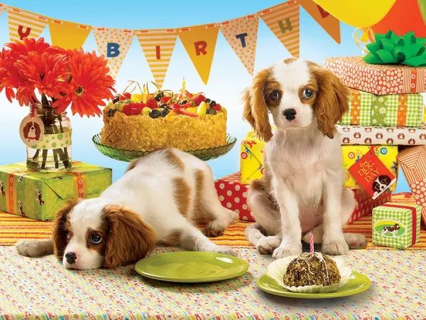 Every Dog Has Its Day - 275pc Easy Handling Jigsaw Puzzle by Cobble Hilly