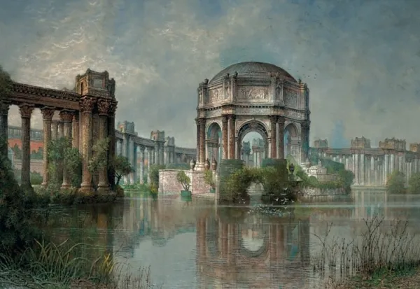Deakin: Palace of Fine Arts - 1000pc Jigsaw Puzzle by Pomegranate