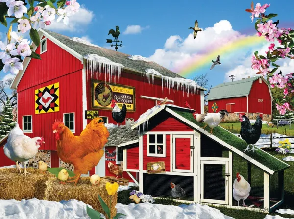 First Signs of Spring - 1000pc Jigsaw Puzzle by Sunsout