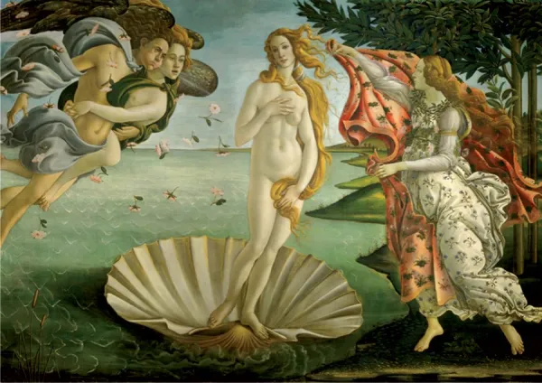 Birth of Venus: Boticelli - 1000pc Jigsaw Puzzle by D-Toys