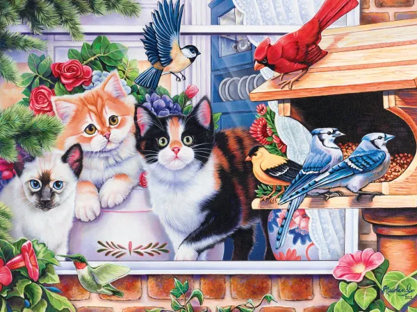 Springtime Wonders - 400pc Jigsaw Puzzle by Masterpieces