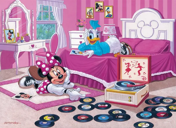 Disney: Minnie &amp; Daisy - 200pc Large Format Jigsaw Puzzle by Ceaco