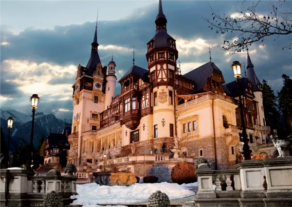 Peles Castle - 1000pc Jigsaw Puzzle by D-Toys