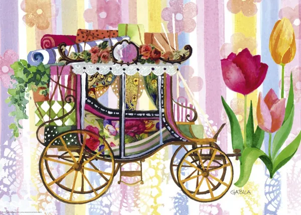 Carriage - 1000pc Jigsaw Puzzle By Heye