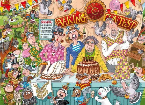 WASGIJ: Original 23, The Bake Off! - 1000pc Jigsaw Puzzle By Jumbo