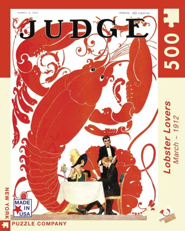 Lobster Lovers - 500pc Jigsaw Puzzle by New York Puzzle Company