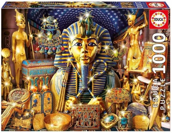 Treasures Of Egypt - 1000pc Jigsaw Puzzle By Educa
