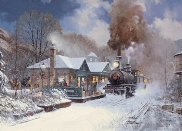 Next Stop - 500pc Jigsaw Puzzle By Cobble Hill (discontinued)