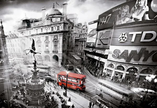 Piccadilly Circus - 1000pc Jigsaw Puzzle By Educa
