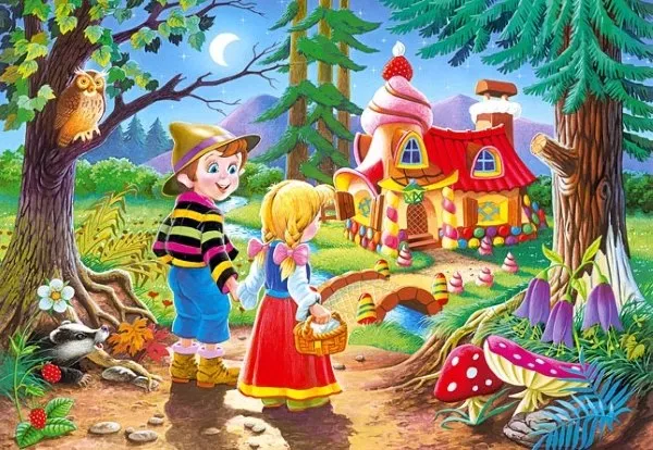 Hansel and Gretel - 60pc Jigsaw Puzzle By Castorland