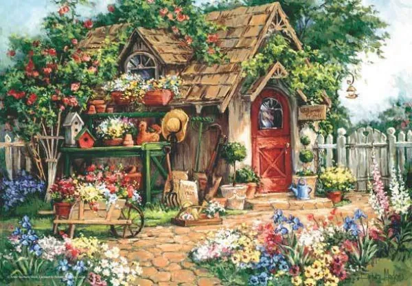 Gardener's Haven - 500pc Jigsaw Puzzle by Anatolian