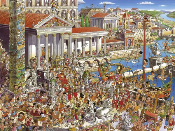 Prades: Ancient Rome - 1500pc Jigsaw Puzzle By Heye