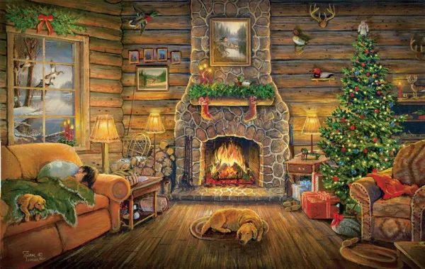 Holiday Rest - 550pc Jigsaw Puzzle By Sunsout