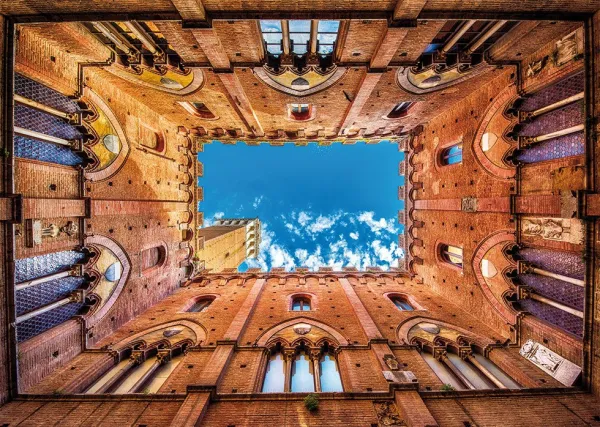 Palazzo Publico Siena - 1000pc Jigsaw Puzzle by Piatnik