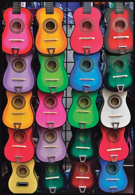 Color Of Music - 500pc Jigsaw Puzzle by Anatolian