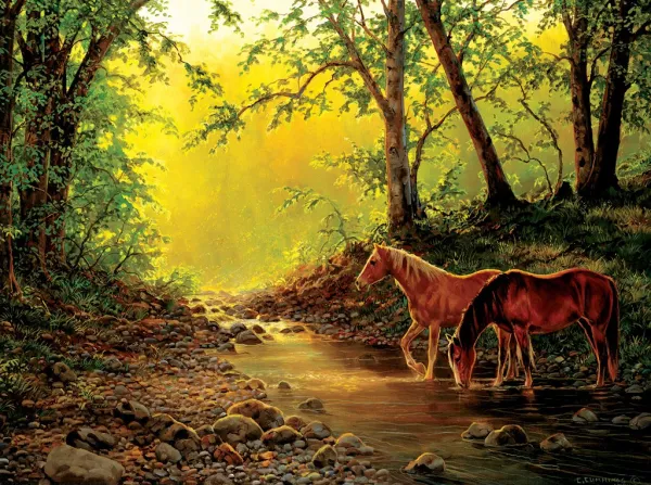 Still Water Setting - 1000pc Jigsaw Puzzle by Sunsout