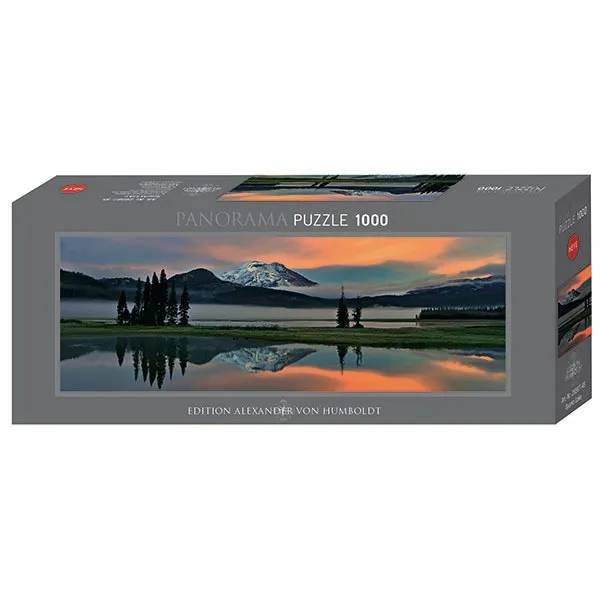 Sparks Lake - 1000pc Panoramic Jigsaw Puzzle By Heye