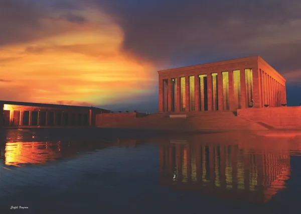 AnÃµtkabir Neon - 1000pc Jigsaw Puzzle by Anatolian
