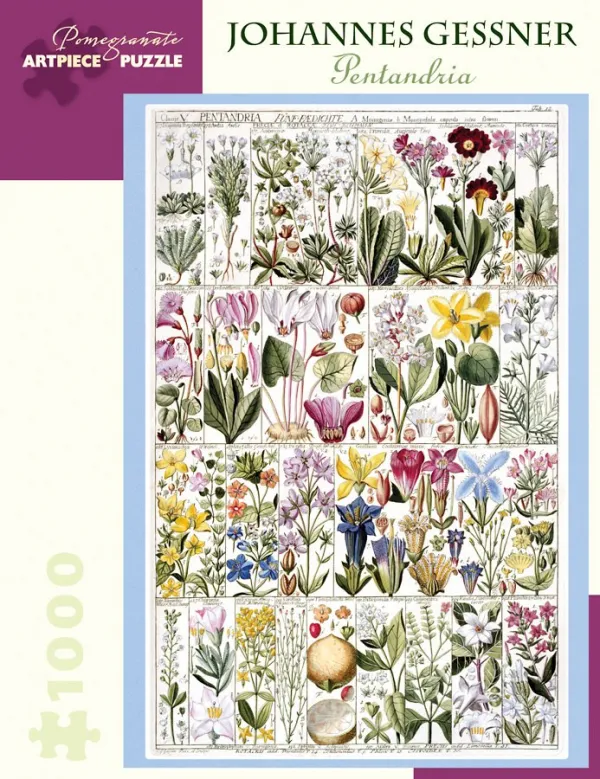 Gessner: Pentandria - 1000pc Jigsaw Puzzle by Pomegranate
