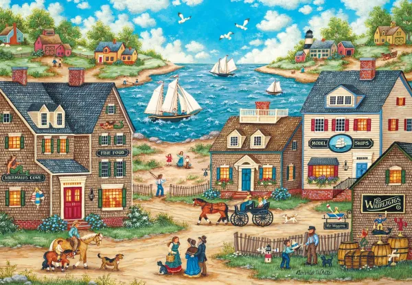 Mr. Wiggins Whirligigs - 1000pc EzGrip Jigsaw Puzzle by Masterpieces
