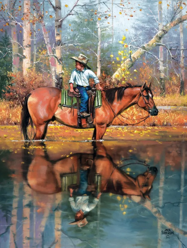 Playin' Hooky - 500pc Jigsaw Puzzle By Sunsout