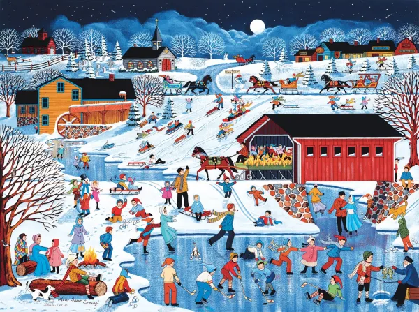 More Snow Coming - 1000pc Jigsaw Puzzle By Sunsout