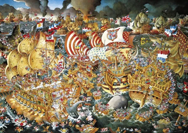 Ryba: Trafalgar - 2000pc Jigsaw Puzzle By Heye