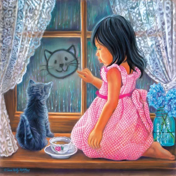 Rainy Day Sketch - 500pc Jigsaw Puzzle By Sunsout