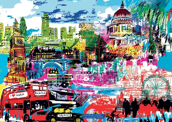 I love London! - 1000pc Jigsaw Puzzle By Heye