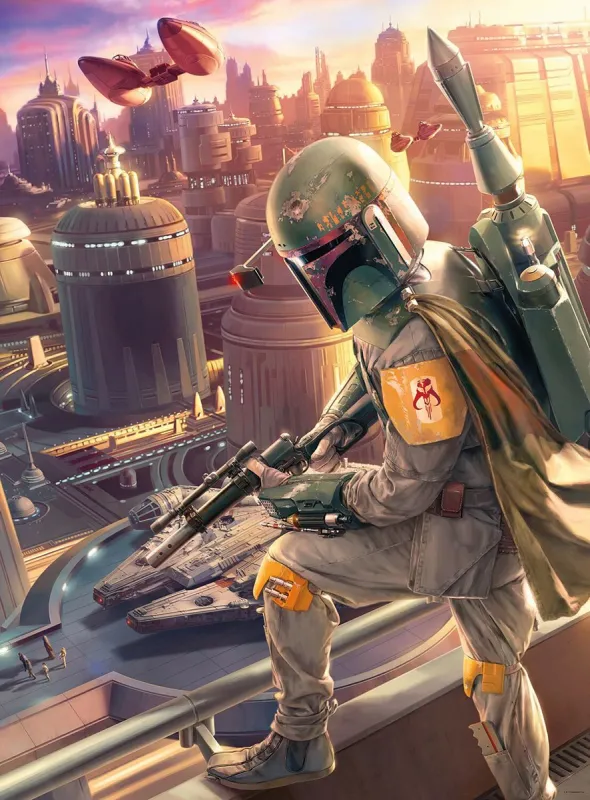 Star Wars: Boba Fett - 1000pc Jigsaw Puzzle By Buffalo Games