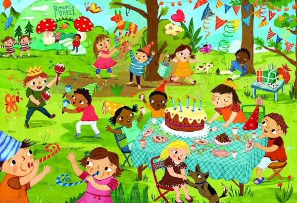 Birthday Party - 60pc Jigsaw Puzzle by Eurographics