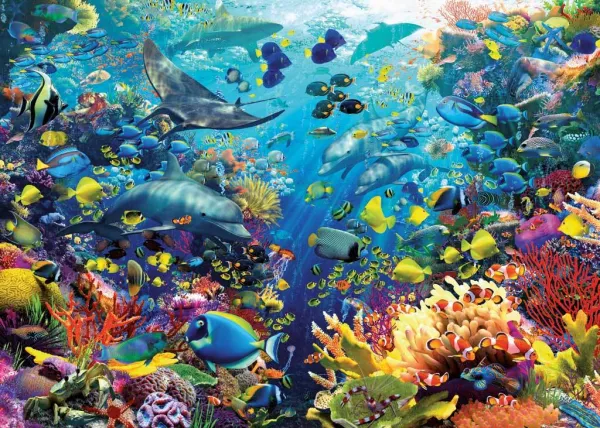 Underwater Paradise - 9000pc Jigsaw Puzzle By Ravensburger