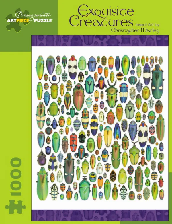 Exquisite Creatures - 1000pc Jigsaw Puzzle by Pomegranate