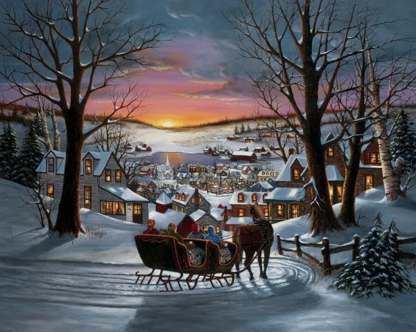 Peace on Earth - 1000pc Jigsaw Puzzle by Vermont Christmas Company