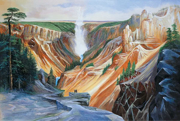 Great Canyon - 1000pc Jigsaw Puzzle by Tomax