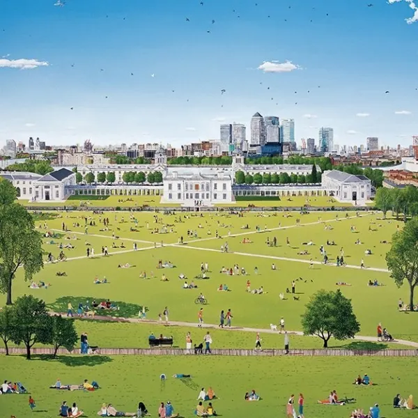 Haworth: Greenwich Park Proverbs - 1000pc Jigsaw Puzzle by Pomegranate