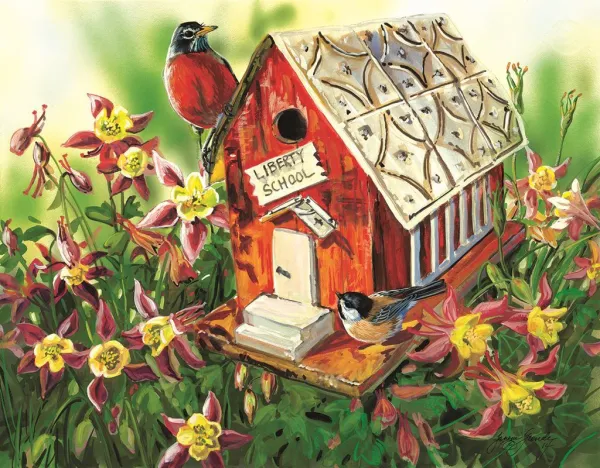 Liberty School - 550pc Jigsaw Puzzle By Sunsout