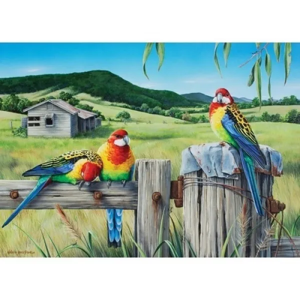 Wild Wings: A Country Life - 1000pc Jigsaw Puzzle by Holdson