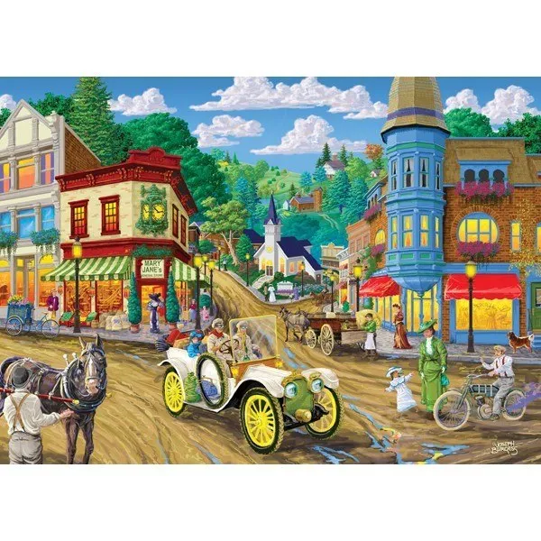 Main Streets: Mary Jane's Store - 1000pc Jigsaw Puzzle by Holdson