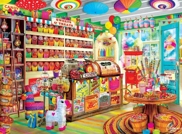 Corner Candy Store - 1000pc Jigsaw Puzzle By Buffalo Games