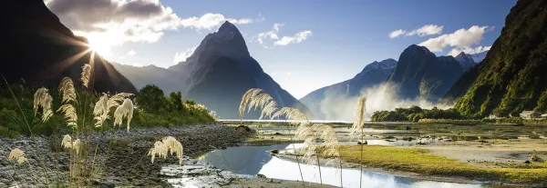 Milford Sound - 1000pc Panoramic Jigsaw Puzzle By Heye