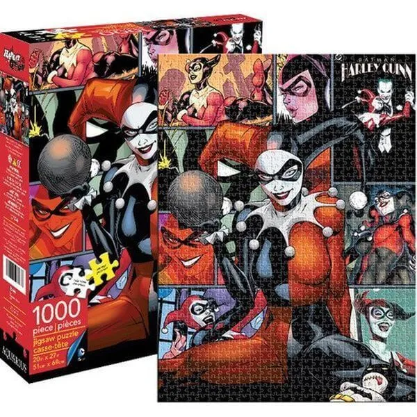 DC: Harley Quinn - 1000pc Jigsaw Puzzle by Aquarius