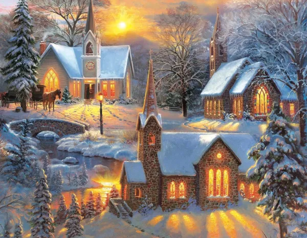 Shining Lights - 1000pc Jigsaw Puzzle By Sunsout