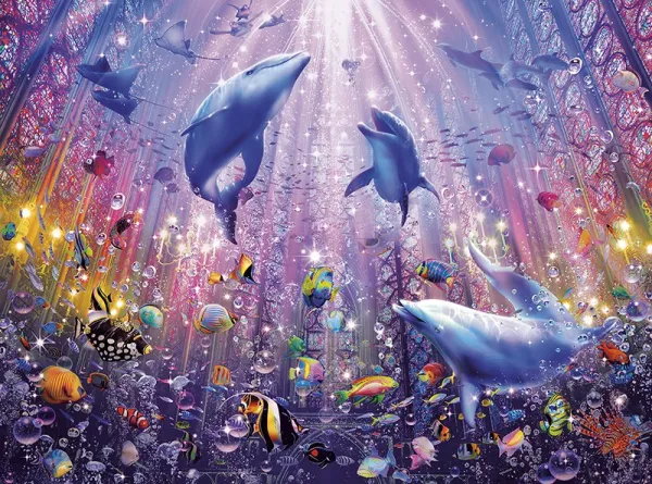 Marine Color: The Angelus II - 1000pc Jigsaw Puzzle by Buffalo Games